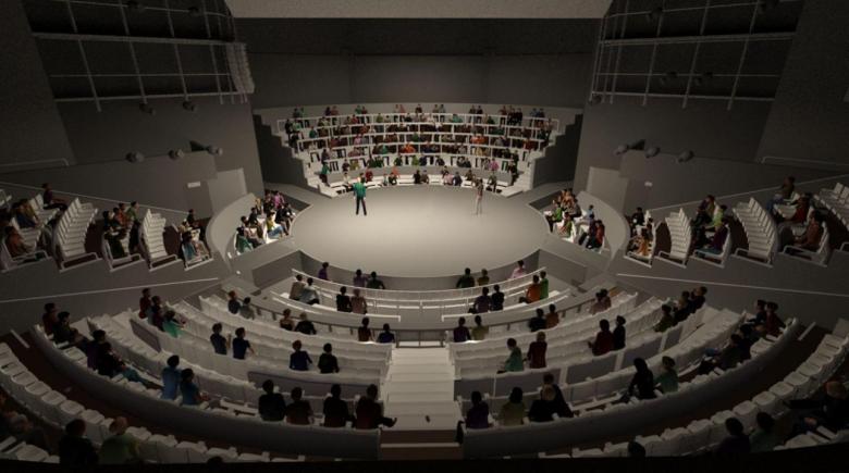 The Olivier Theatre to be transformed for live performances in-the-round for socially distanced&nbsp;audiences