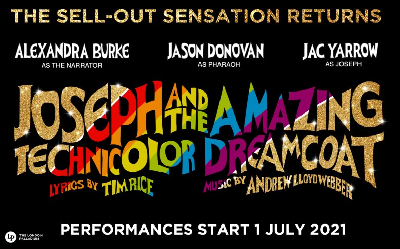Alexandra Burke to star as The Narrator this summer in Joseph and the Amazing Technicolor Dreamcoat, at the London&nbsp;Palladium