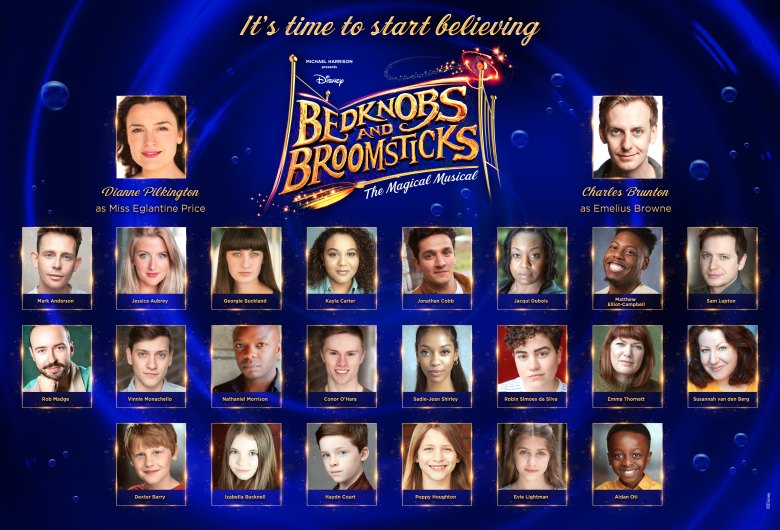 Cast announced for the World Premiere of Bedknobs & Broomsticks UK Tour